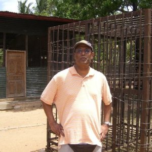  LTTE  -Dog cage