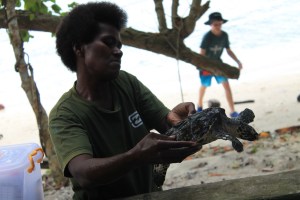 மெலனீசியப்பெண்